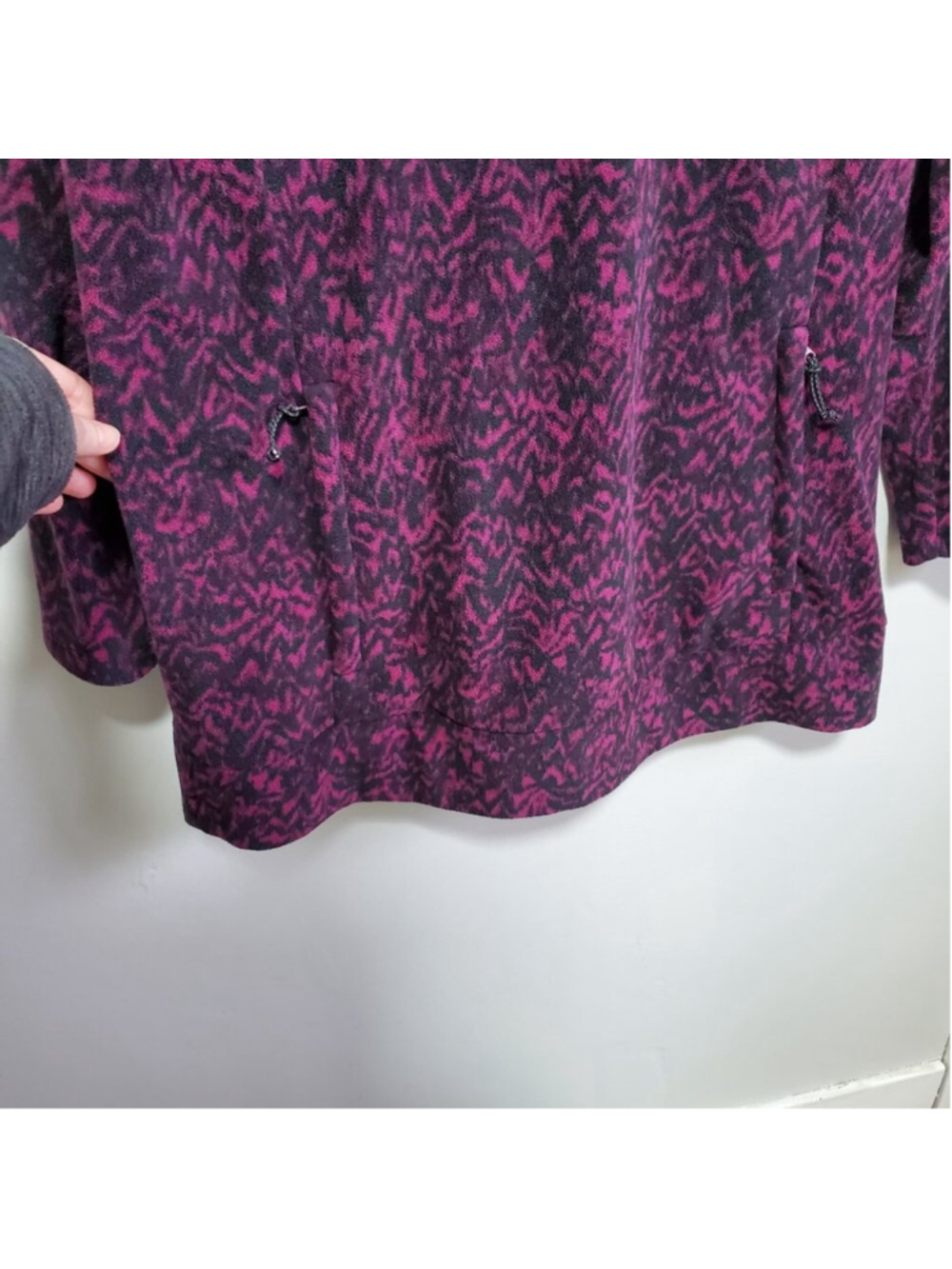 COLUMBIA Ali Peak Performance Fleece Tunic Sweater XL High Neck Longline - Picture 7 of 14